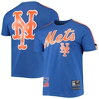 T-shirt à bandes Pro Standard Royal/Orange New York Mets pour homme