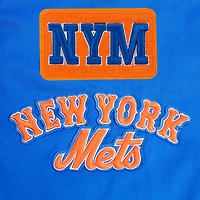 Men's Pro Standard Royal New York Mets Area Code Twill Full-Zip Jacket