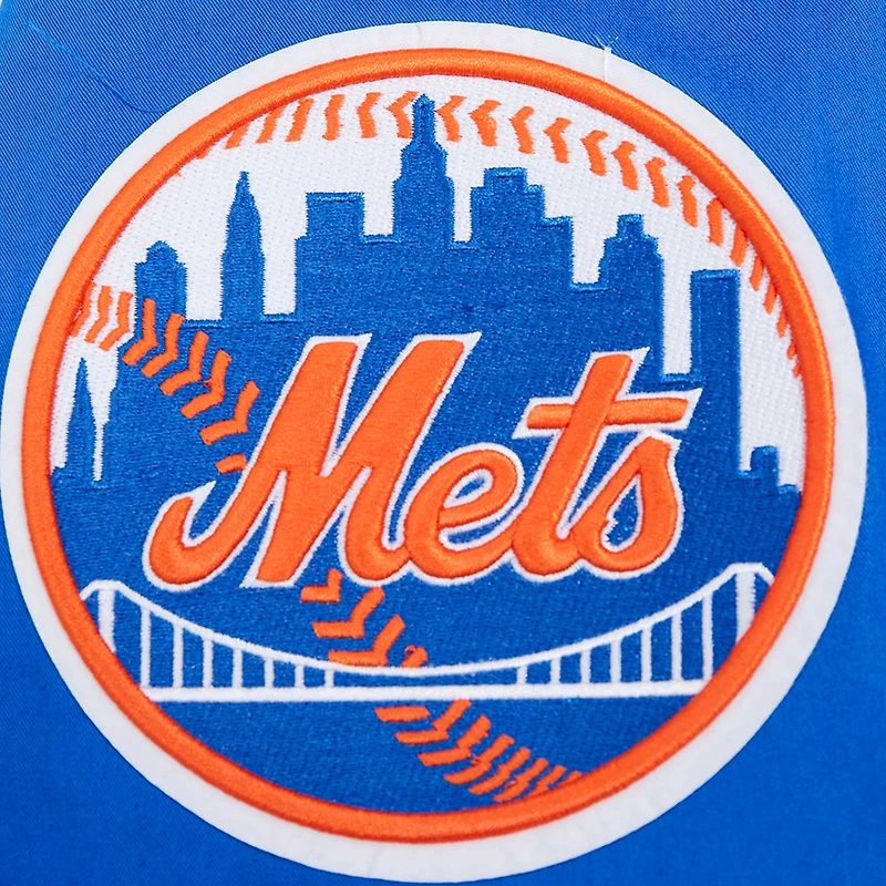 Veste entièrement zippée en sergé Pro Standard Royal New York Mets Area Code pour hommes