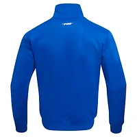 Veste de survêtement entièrement zippée Pro Standard Royal New York Mets Fast Lane pour hommes