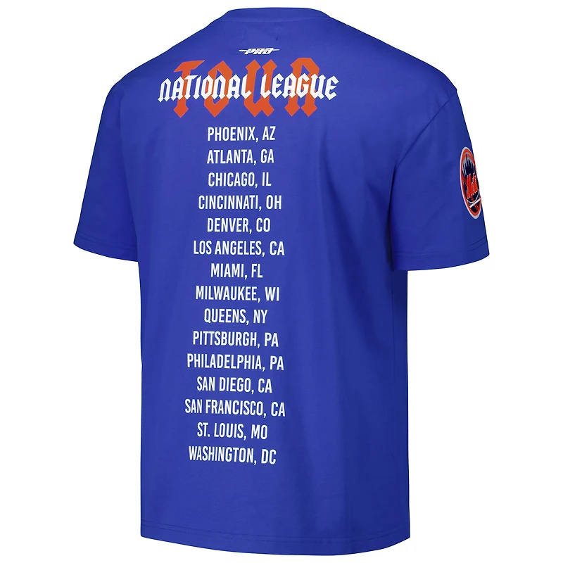 T-shirt surdimensionné Pro Standard Royal New York Mets City Tour pour hommes
