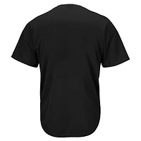 Men's Profile Black New York Mets Big & Tall Pop Fashion Jersey