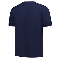 T-shirt américain bleu marine pour homme, grand et gabarit, New York Mets