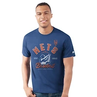 Men's Starter  Royal New York Mets Prime Time Batter T-Shirt