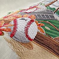 Men's Tommy Bahama Cream New York Mets Cooperstown Collection Grand Slam Bay Camp Button-Up Silk Shirt