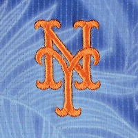 Tommy Bahama Royal New York Mets Coast Luminescent Fronds IslandZone Chemise de camp boutonnée