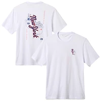 Men's TravisMathew  White New York Mets Dugout Dreams T-Shirt