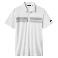Polo tri-blend blanc Top Recruit des Mets de New York pour homme TravisMathew