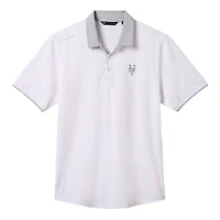Polo TravisMathew blanc New York Mets Victory Vibes pour homme