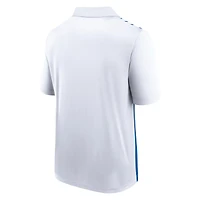 Men's White/Royal New York Mets Big & Tall Sublimated Polo