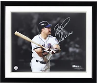 Mike Piazza New York Mets Autographed 16" x 20" September 21 2001 Home Run Spotlight Photograph with "United We Stand" Inscription
