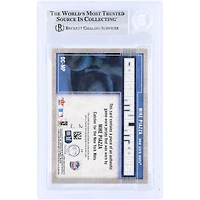 Mike Piazza New York Mets Autographed 2003 Flair Diamond Cuts GU Relic #DC-MP Beckett Fanatics Witnessed Authenticated Card