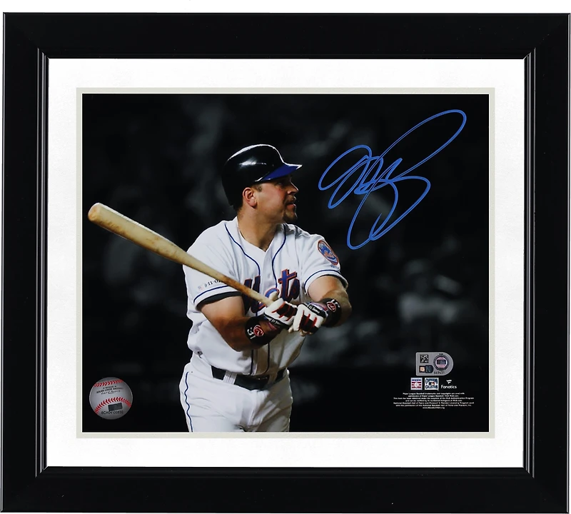 Mike Piazza New York Mets Autographed 8" x 10" Home Run Spotlight Photograph