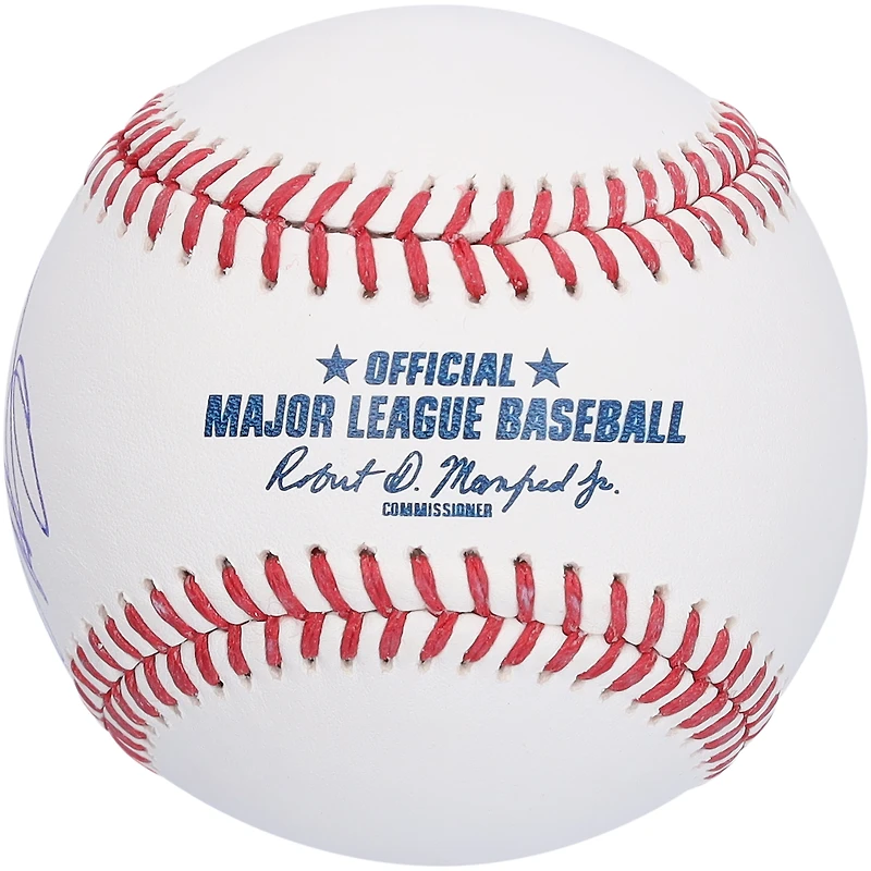 Mike Piazza New York Mets Autographed Hall of Fame Logo Baseball