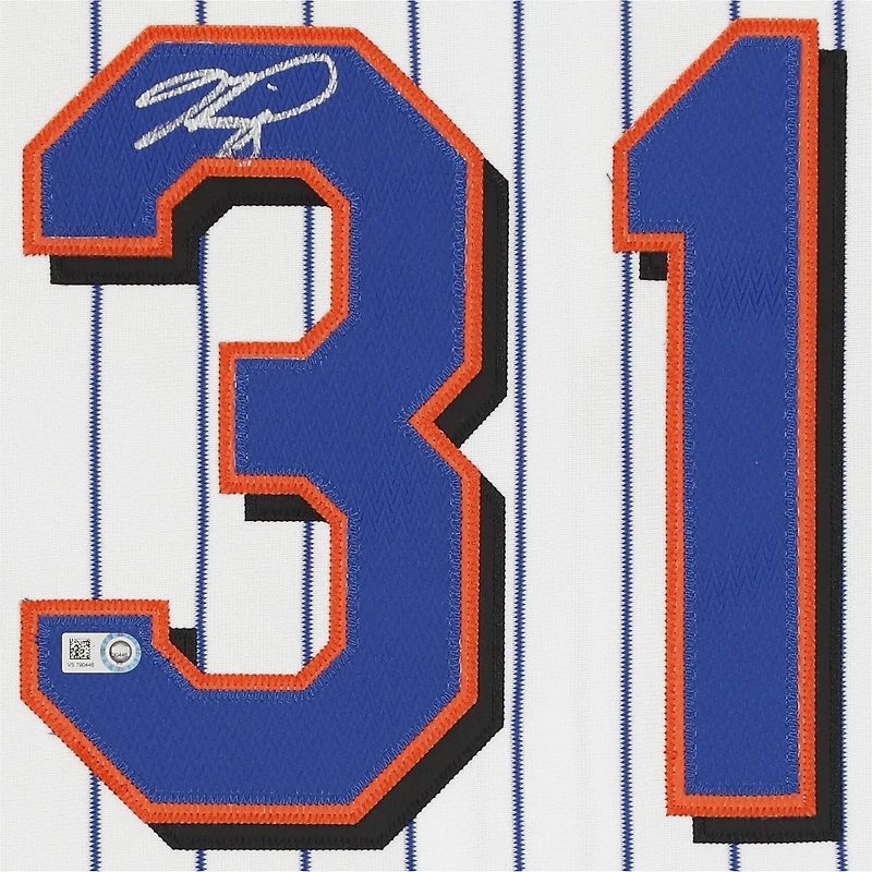 Mike Piazza New York Mets Autographed Mitchell and Ness Cooperstown Collection Pinstripe Authentic Jersey