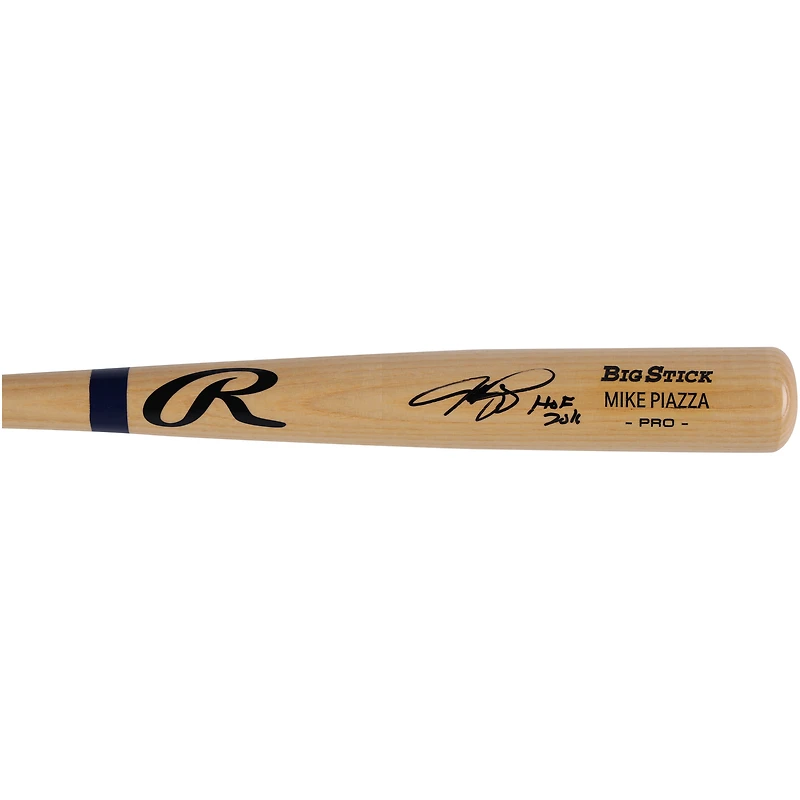 Mike Piazza New York Mets Autographed Rawlings Big Stick Pro Model Bat with "HOF 16" Inscription