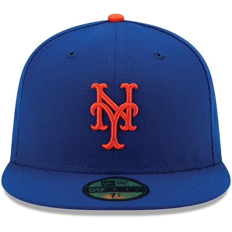 New York Mets Era Youth Home Authentic Collection On-Field 59FIFTY - Chapeau ajusté Royal