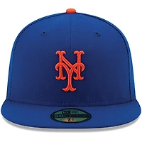 New York Mets Era Youth Home Authentic Collection On-Field 59FIFTY - Chapeau ajusté Royal