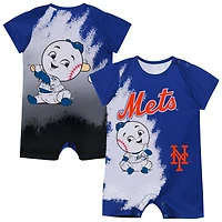 Newborn Outerstuff  Royal New York Mets Baby Mascot Bodysuit