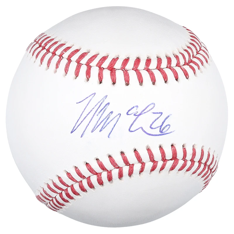 Nolan McLean New York Mets Autographed Baseball