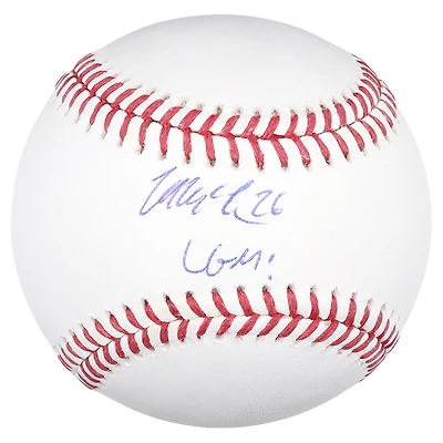 Nolan McLean New York Mets Autographed Baseball with "LGM!" Inscription