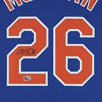 Maillot réplique Nike royal autographié par Nolan McLean des Mets de New York