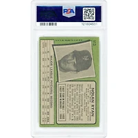 Carte authentifiée PSA n° 513 de Nolan Ryan, New York Mets, 1971