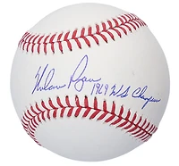 Baseball autographié par Nolan Ryan des New York Mets avec l'inscription « 1969 WS Champs »