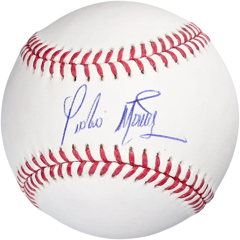 Ballon de baseball autographié par Pedro Martinez des Mets de New York