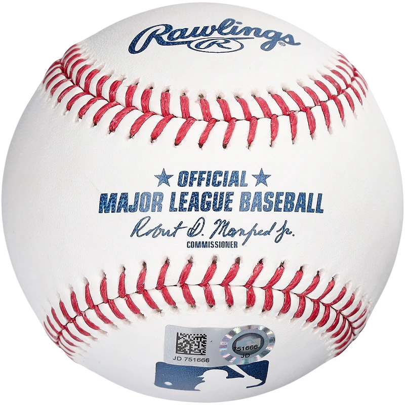 Ballon de baseball autographié par Pedro Martinez des Mets de New York