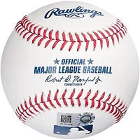 Ballon de baseball autographié par Pedro Martinez des Mets de New York