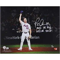 Pete Alonso New York Mets Autographed 16" x 20" Standing Ovation Photograph with Multiple Inscriptions - Limited Edition of 25