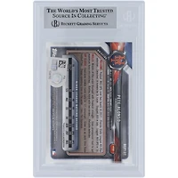 Pete Alonso New York Mets Autographed 2018 Bowman Chrome Prospects Mega Box Refractor #BCP137 Beckett Fanatics Witnessed Authenticated Card