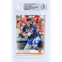 Carte de recrue authentifiée par Pete Alonso (New York Mets), numéro 475, Topps All Star Game 2019, signée par Beckett Fanatics Witnessed