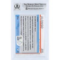 Carte de recrue autographiée de Pete Alonso (New York Mets), édition 2019 Topps Update Home Run Derby #US262, authentifiée 9/10 par Beckett Fanatics Witnessed