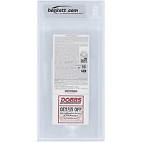 Pete Alonso New York Mets Autographed 6th Career HR Beckett Fanatics Witnessed Authenticated Auto 10 Ticket from April 19