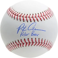 Pete Alonso New York Mets Autographed Baseball with "Polar Bear" Inscription
