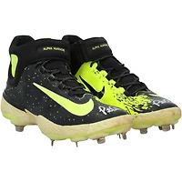 Pete Alonso New York Mets Autographed Game-Used Black/Yellow Nike Cleats vs. Atlanta Braves on June 23, 2025