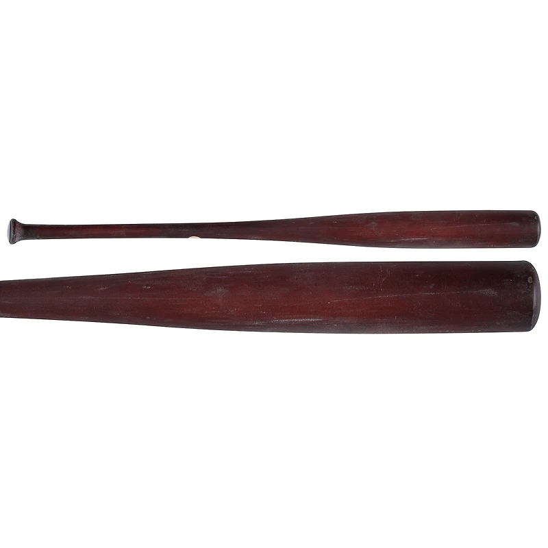 Pete Alonso New York Mets Autographed Game-Used Maroon Chandler Bat from the 2024 MLB Season - HH98516235