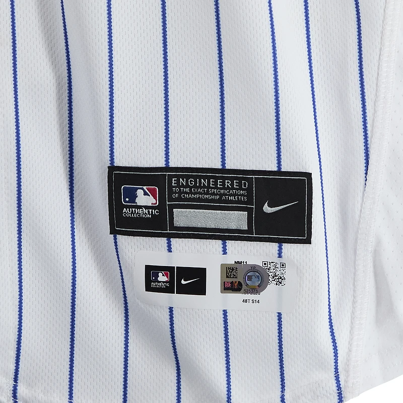 Pete Alonso New York Mets Autographed Game-Used #20 White Jersey vs. Cincinnati Reds on September 16 and 17, 2023 with Multiple Inscriptions