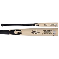Pete Alonso New York Mets Autographed Game-Used Tan/Black Chandler Bat from the 2025 MLB Season - HH98516256