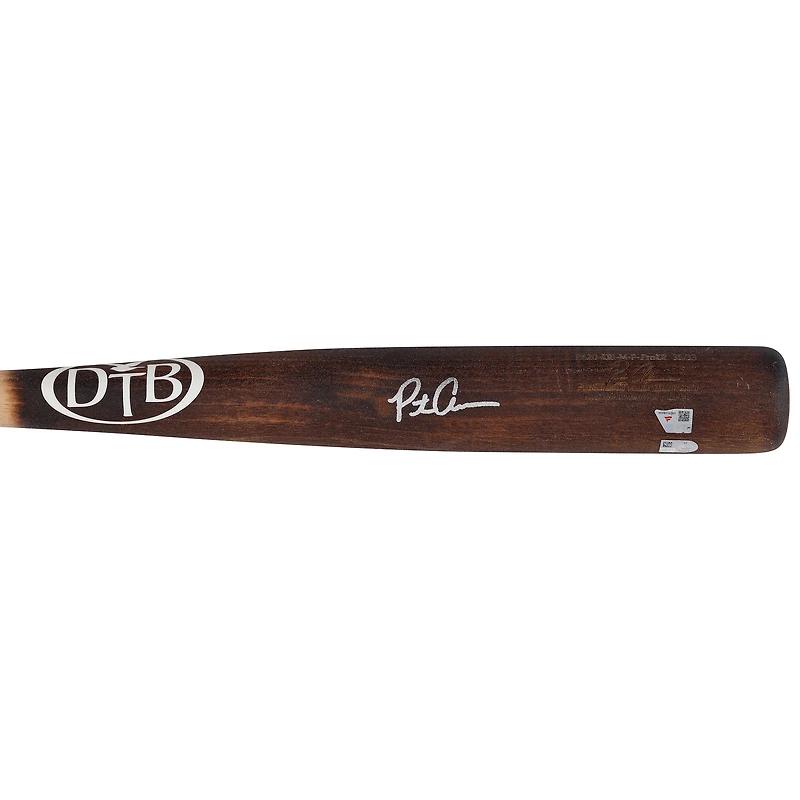 Bâton DoveTail marron/beige autographié par Pete Alonso, joueur des Mets de New York, saison 2025 de la MLB - HH98516280