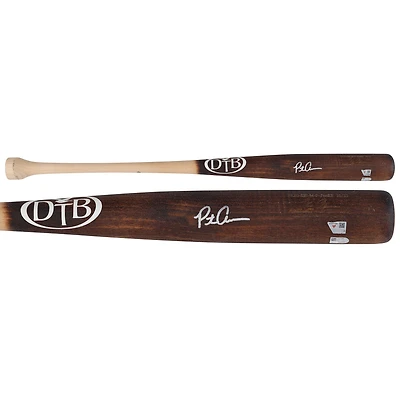 Pete Alonso New York Mets Autographed Player-Issued Brown/Tan DoveTail Bat from the 2025 MLB Season - HH98516280