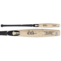 Bâton Chandler beige et noir autographié par Pete Alonso, joueur des Mets de New York, saison 2025 de la MLB