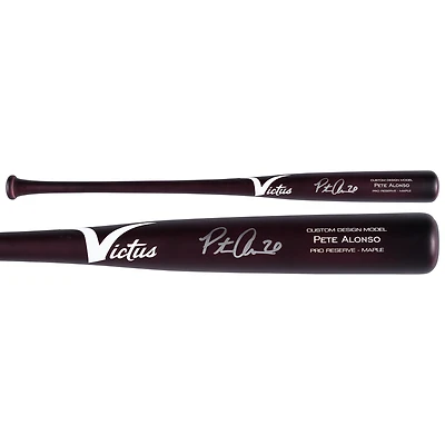 Pete Alonso New York Mets Autographed Victus Game Model Bat 