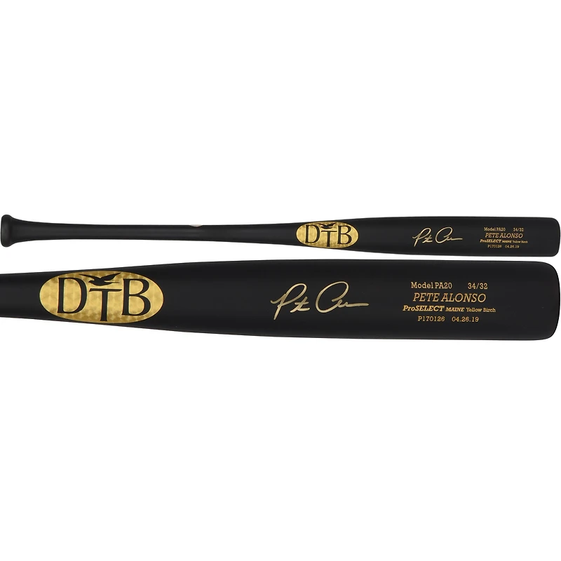 Pete Alonso New York Mets Autographed Victus Game Model Bat