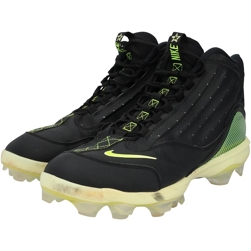 Pete Alonso New York Mets Game-Used Black Nike Cleats from the 2025 MLB Season 