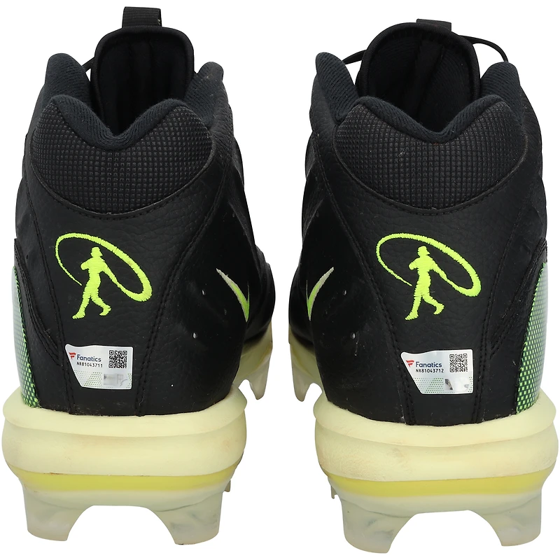 Pete Alonso New York Mets Game-Used Black Nike Cleats from the 2025 MLB Season 