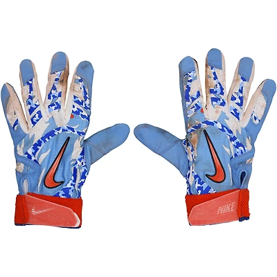 Pete Alonso New York Mets Game-Used Blue/Orange Nike Batting Gloves from the 2025 MLB Season