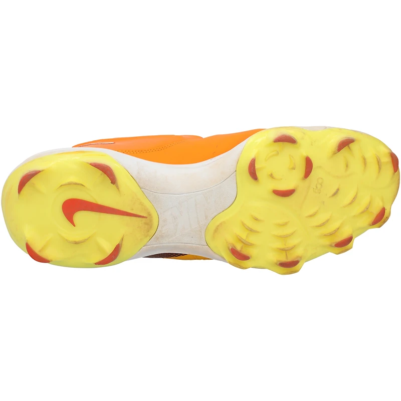 Pete Alonso New York Mets Game-Used Orange Nike Cleats from the 2025 MLB Season 